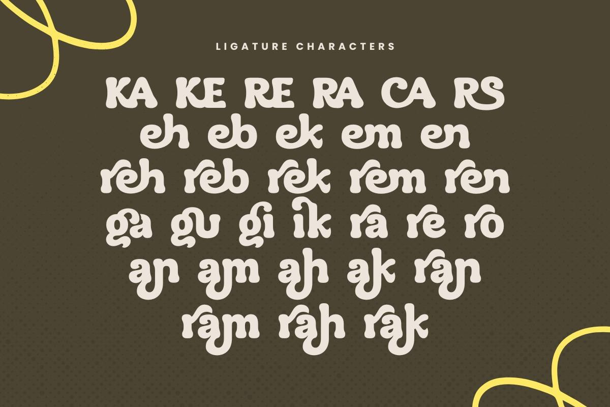 Hadlen - Playful Retro Serif, a Serif Font by Variatype (Photo 11 of 19)