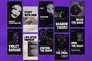After Dark — Beauty Social Media, a Social Media Template by Pitchlook.Studio (Thumbnail 2 of 3)