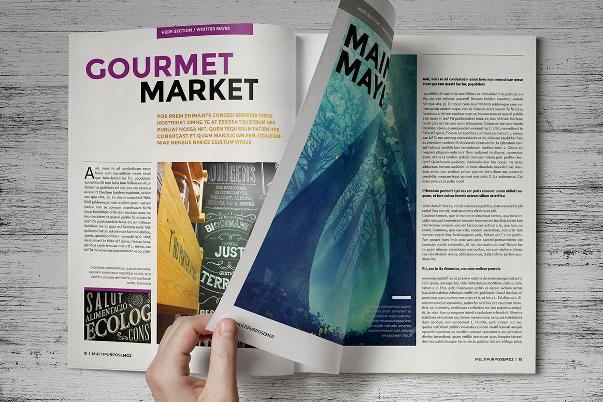 Magazine Bundle 1, a Magazine Template by Luuqas Design (Photo 4 of 5)