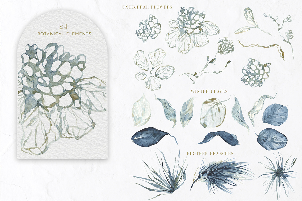 Frosty Forest Winter Collection, an Animal Illustration by Cat In Colour (Photo 5 of 10)