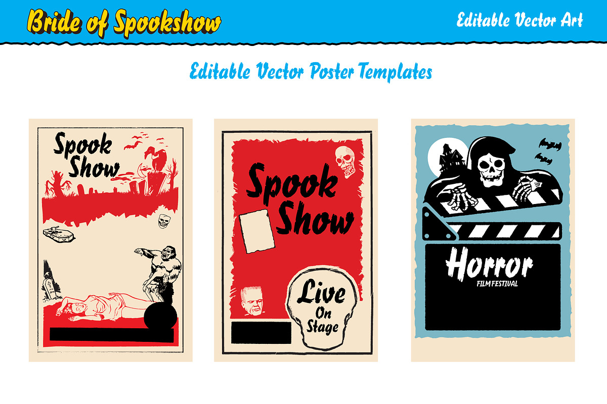 Bride of Spook Show Collection, a Handwritten Font by Paper Moon Graphic Supply (Photo 13 of 25)