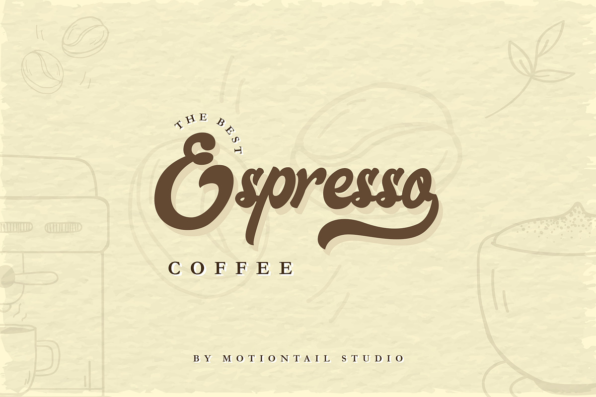 Maimoonde Vintage Font, a Script Font by Motiontail Studio (Photo 2 of 12)