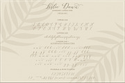 Leslie Dawn, a Script Font by Graphix Line Studio (Thumbnail 6 of 10)