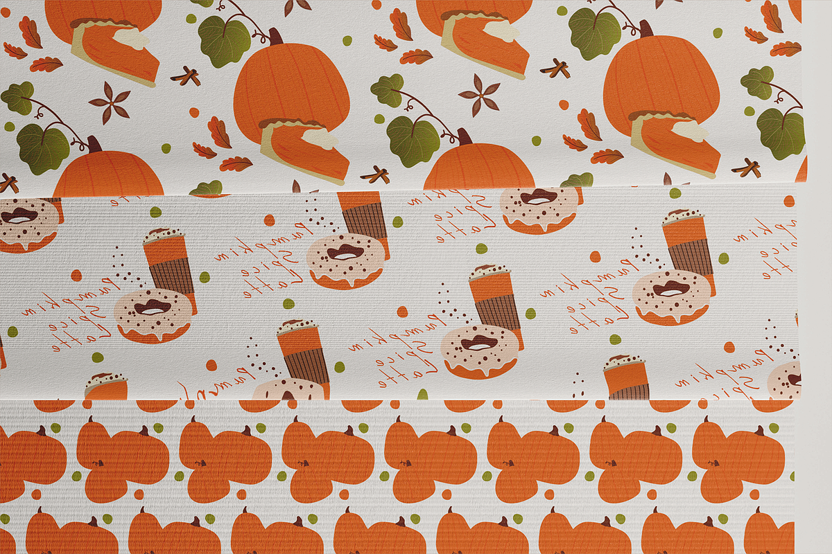 You are so Gourdgeous Patterns Set, a Pattern Graphic by maaariabouvier (Photo 8 of 11)
