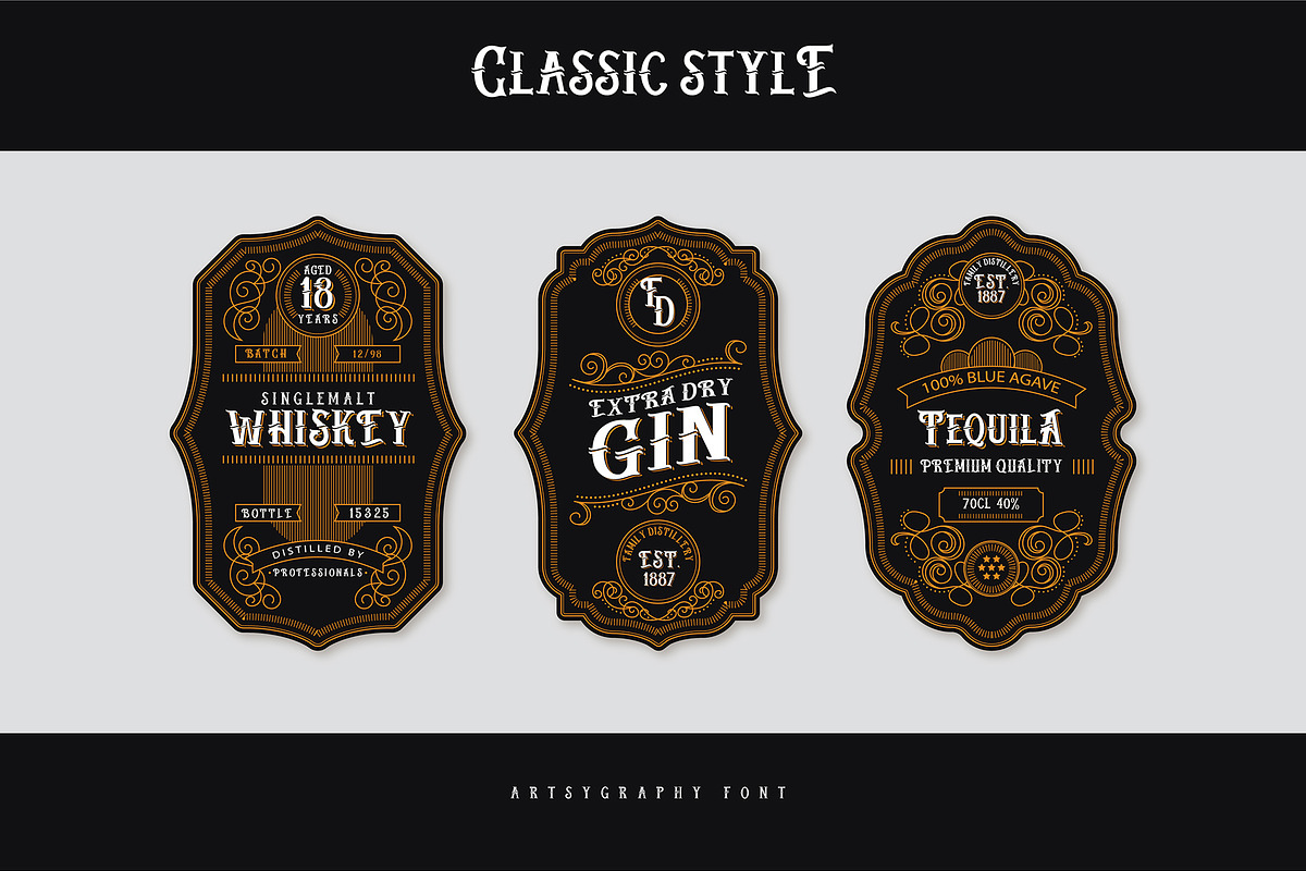 Artsygraphy - Classic Modern, a Serif Font by Artsygraphy Studio (Photo 7 of 11)