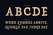Lazarus Typeface, a Serif Font by Tugcu Design Co. (Thumbnail 3 of 4)