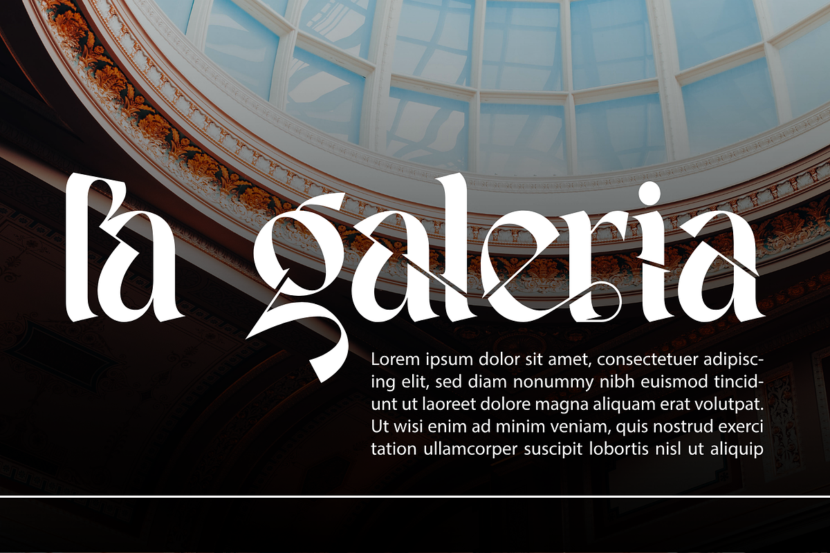 Creative Ligatures Font, a Serif Font by 177Studio (Photo 6 of 8)