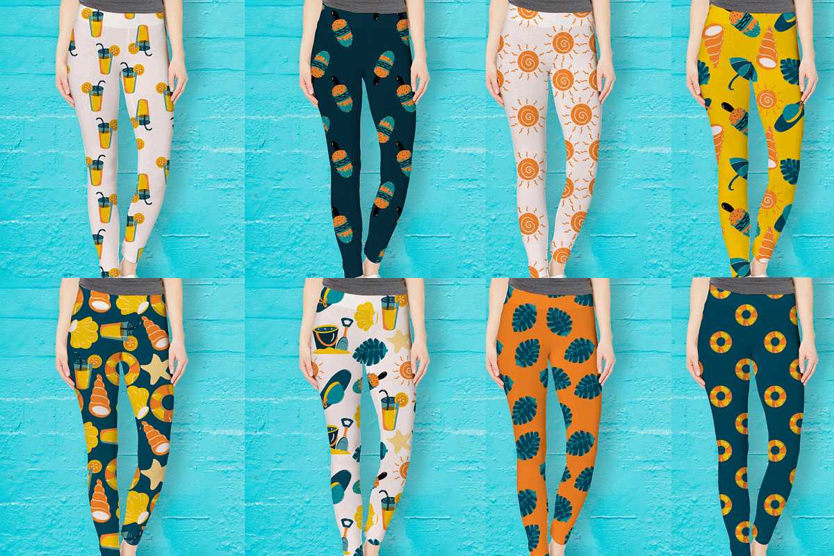 Summer Pattern Design Collection, a Pattern Graphic by D.O.C Gallery by Carla (Photo 5 of 13)