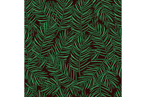 Christmas branch pine pattern