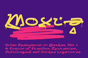 Moxie, a Handwritten Font by Fontanatype (Thumbnail 1 of 10)