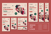 Christmas Sale Web Ads Banner Set, an UI Kit Template by CreativeShaper (Thumbnail 1 of 4)