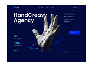 Creative Agent Landing Page