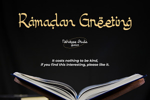 Ramadan Greeting