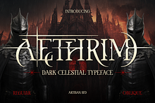 Aethrim - Dark Fantasy Serif