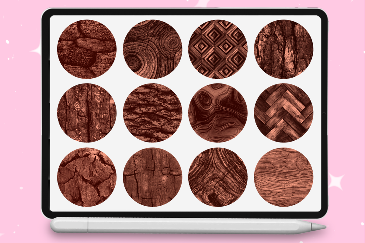 Procreate Wood interior brushes, a Brush Add-On by Revabrush (Photo 7 of 7)