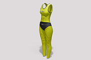 Yoga Bra leggings Set, a Shirt Mockup by groens (Thumbnail 3 of 4)