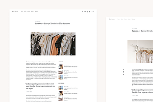 Bonnet - Lifestyle HTML Blog Theme