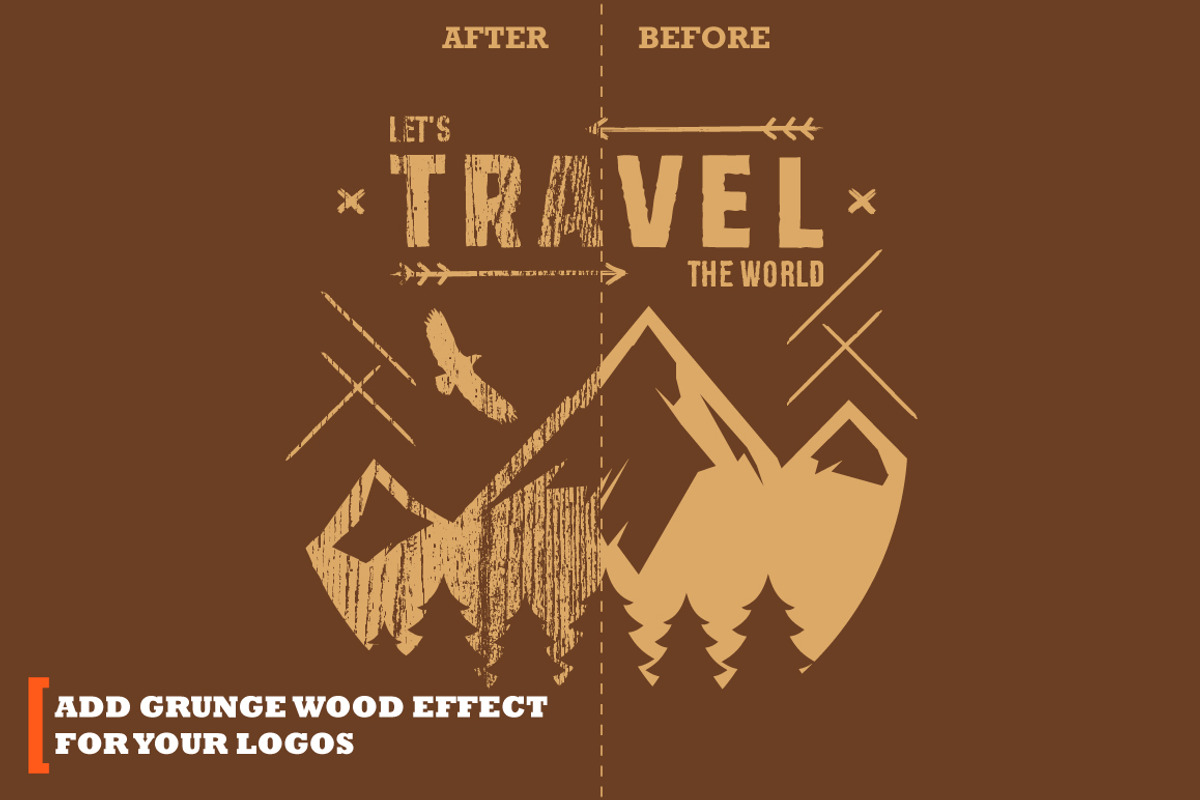 18 Real Wood Vector Textures, a Texture Graphic by Artem Vorotnikov (Photo 4 of 6)
