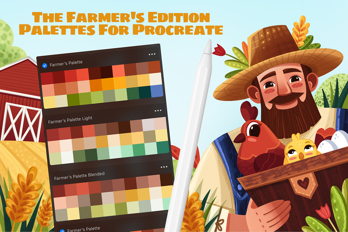 The Farmer’s Procreate Brushes, a Brush Add-On by Leonard Posavec (Photo 8 of 10)