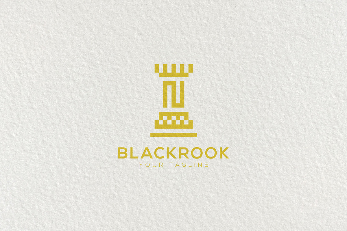 Chess Rook Logo, a Branding & Logo Template by Slim Studio