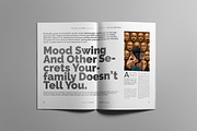 Lifestyle magazine layout 01, a Magazine Template by Swayang (Thumbnail 14 of 22)