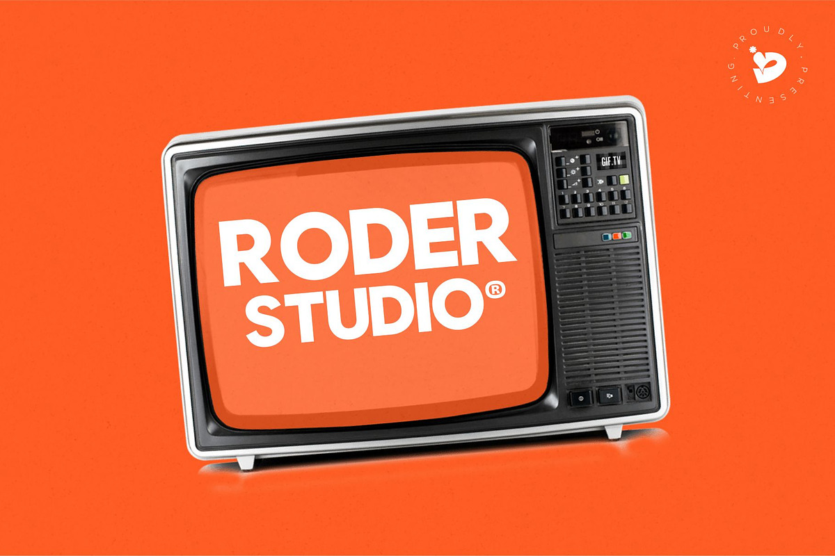 RODER – Modern Geometric Sans Serif, a Sans Serif Font by Dipto design (Photo 3 of 5)