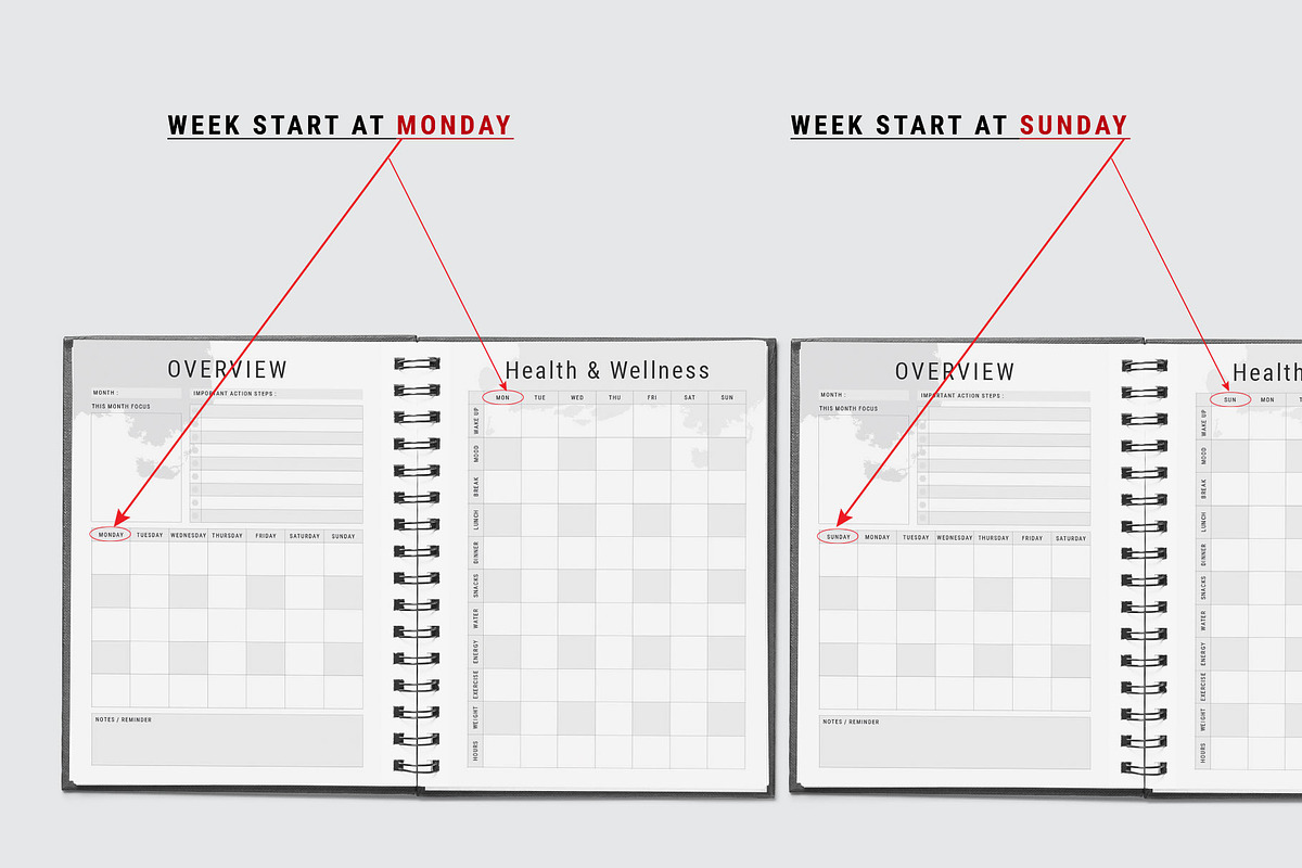 Ultimate Planner Bundle Pack Vol.99, a Stationery Template by MNT-Creator (Photo 7 of 8)