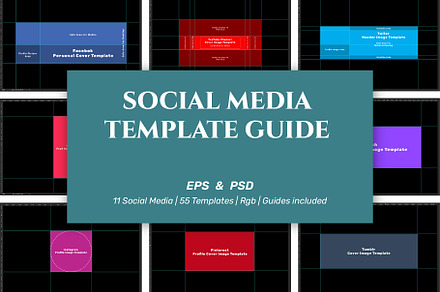 Social Media kit Guide, a Social Media Template by Nazim's Shop