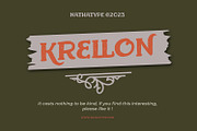 Krellon, a Handwritten Font by Nathatype (Thumbnail 15 of 15)