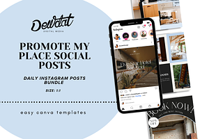 Daily Instagram Post Bundle Template