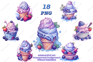 Blueberry IceCream