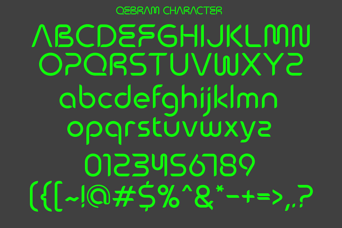 Qebram, a Sans Serif Font by Sealoung (Photo 11 of 13)