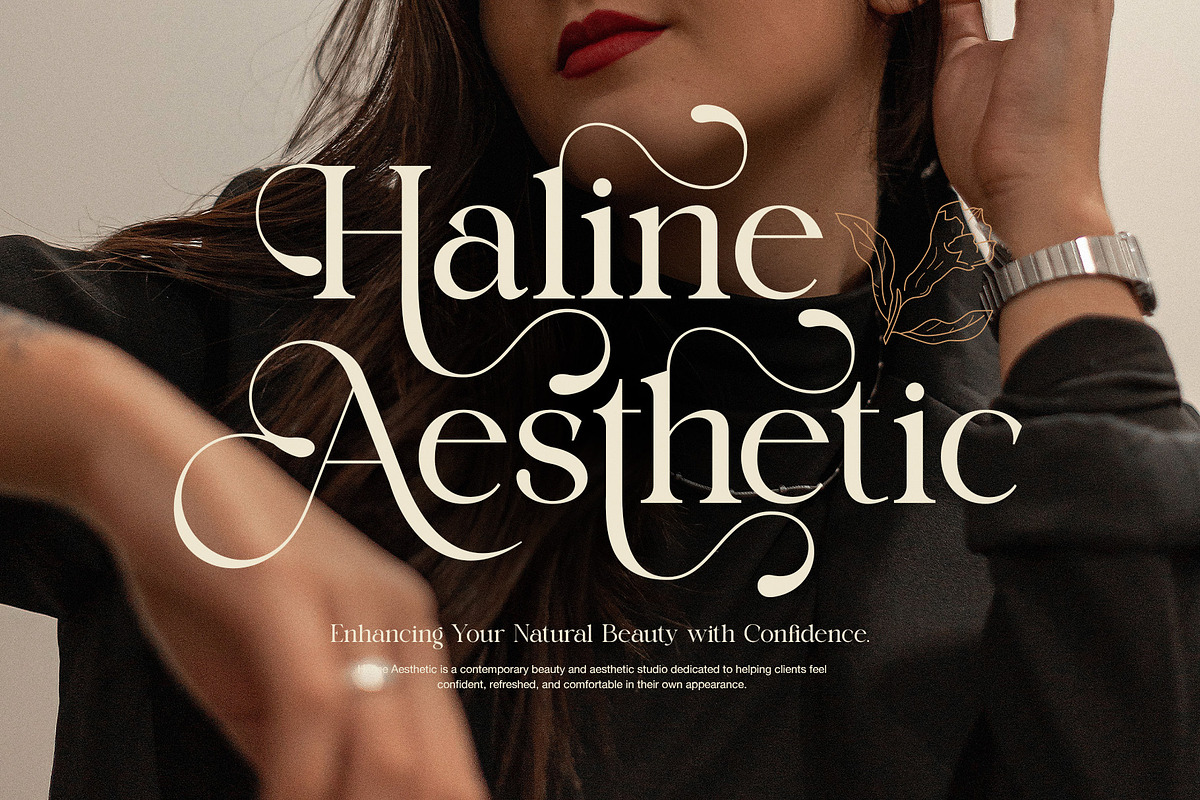 Nelina Elegant Serif Font, a Serif Font by Graphicxell (Photo 5 of 8)