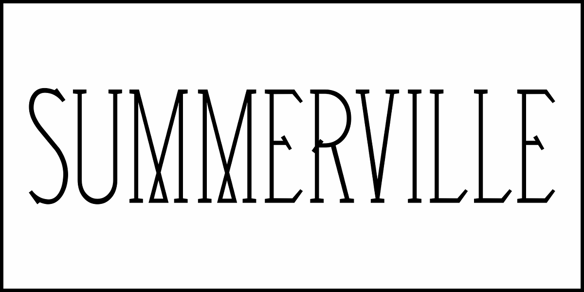 Summerville JNL, a Font by Jeff Levine Fonts (Photo 2 of 5)