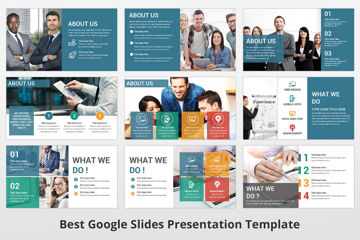 Best Google Slides Template, a Presentation Template by GraphicStan