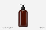 Cosmetic Pump Bottle 3D Model, an Object 3D Model by Akebareee (Thumbnail 1 of 4)