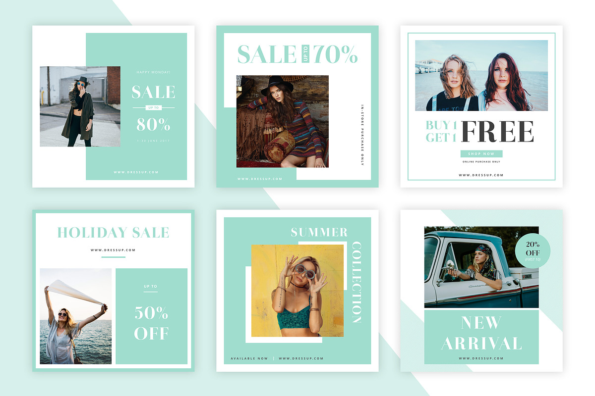 30 Social Media Templates, a Social Media Template by Wipavee (Photo 11 of 11)