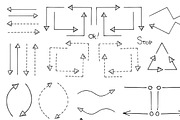 Doodle Flowchart Interface Elements, a Work Illustration by Albert Does Stuff (Thumbnail 2 of 6)