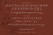 The Marydate - Organic Calligraphy, a Script Font by Letterhend Studio (Thumbnail 9 of 9)