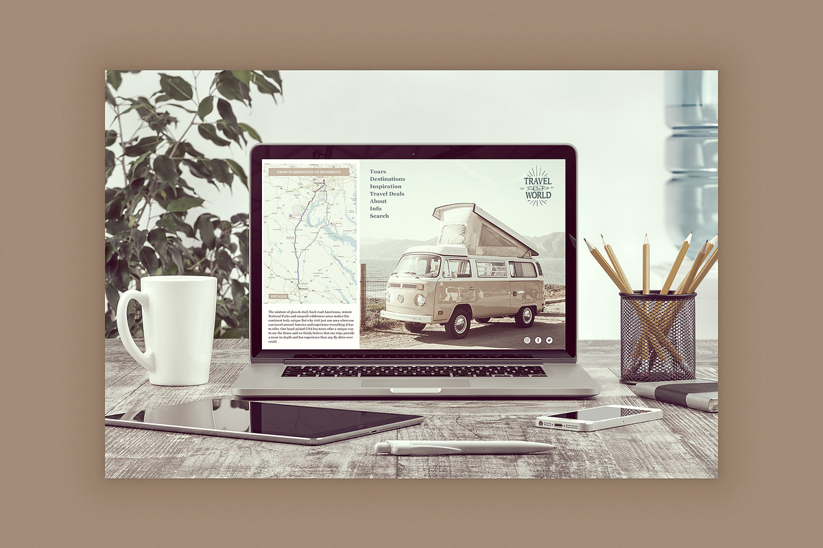 MacBook Front View Mockups, a Mac Mockup by Mockups & Illustrations (Photo 4 of 11)
