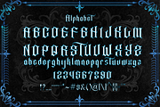 GRACIASO presale, a Blackletter Font by dansdesign (Thumbnail 6 of 9)