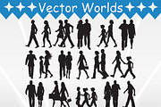 People Walking Svg, Walkings Svg, an Object Graphic by VectorWorlds (Thumbnail 3 of 3)
