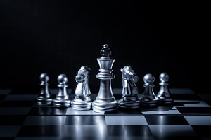 Chess board game stock photo containing white and leisure