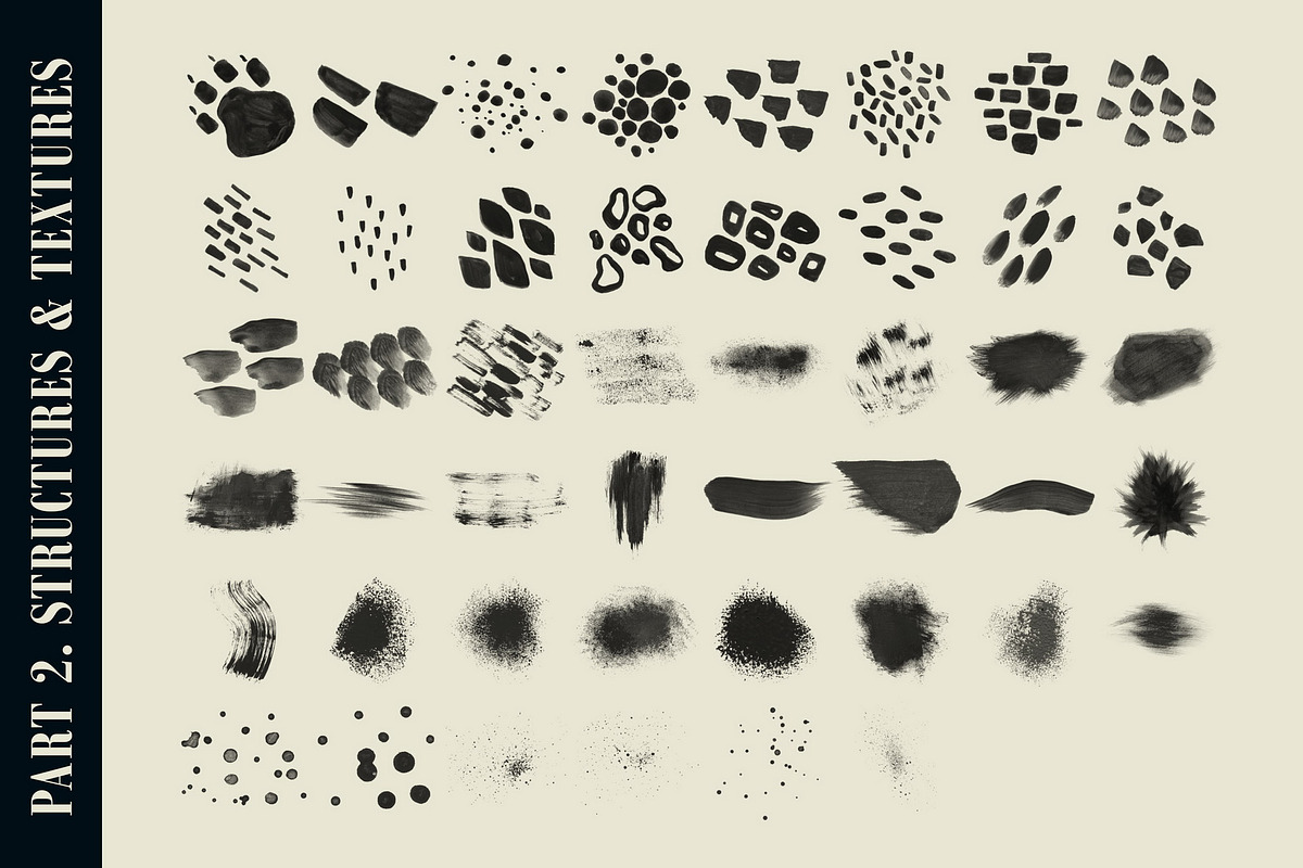 Procreate Stamp Brushes Bundle 2020, a Brush Add-On by Struvictory.art (Photo 21 of 36)