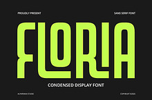 Floria - Display Font