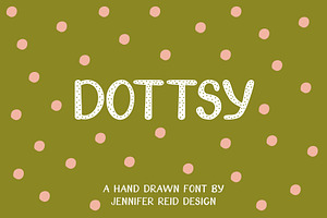 Dottsy Handwritten Font