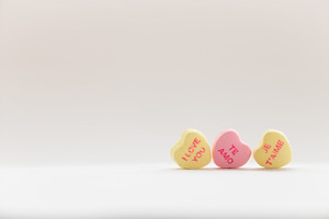 Language of Love Candy Hearts