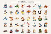 Ugly Cute Summer Sublimation PNG, an Illustration by Artnoy (Thumbnail 2 of 8)