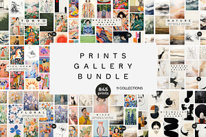 PRINTS GALLERY BUNDLE 11 In 1