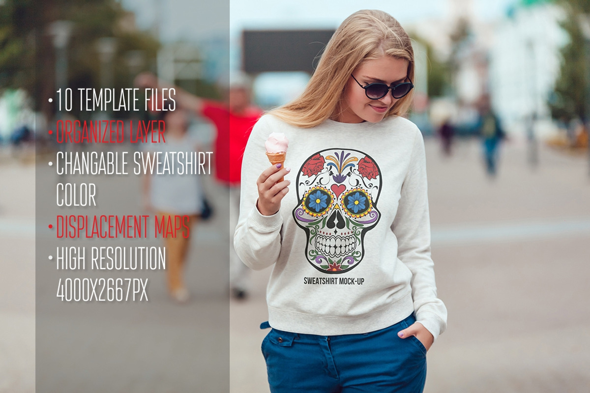 Sweatshirt Mock-Up Vol. 1, a Hoody Mockup by Freeman Studio (Photo 2 of 14)